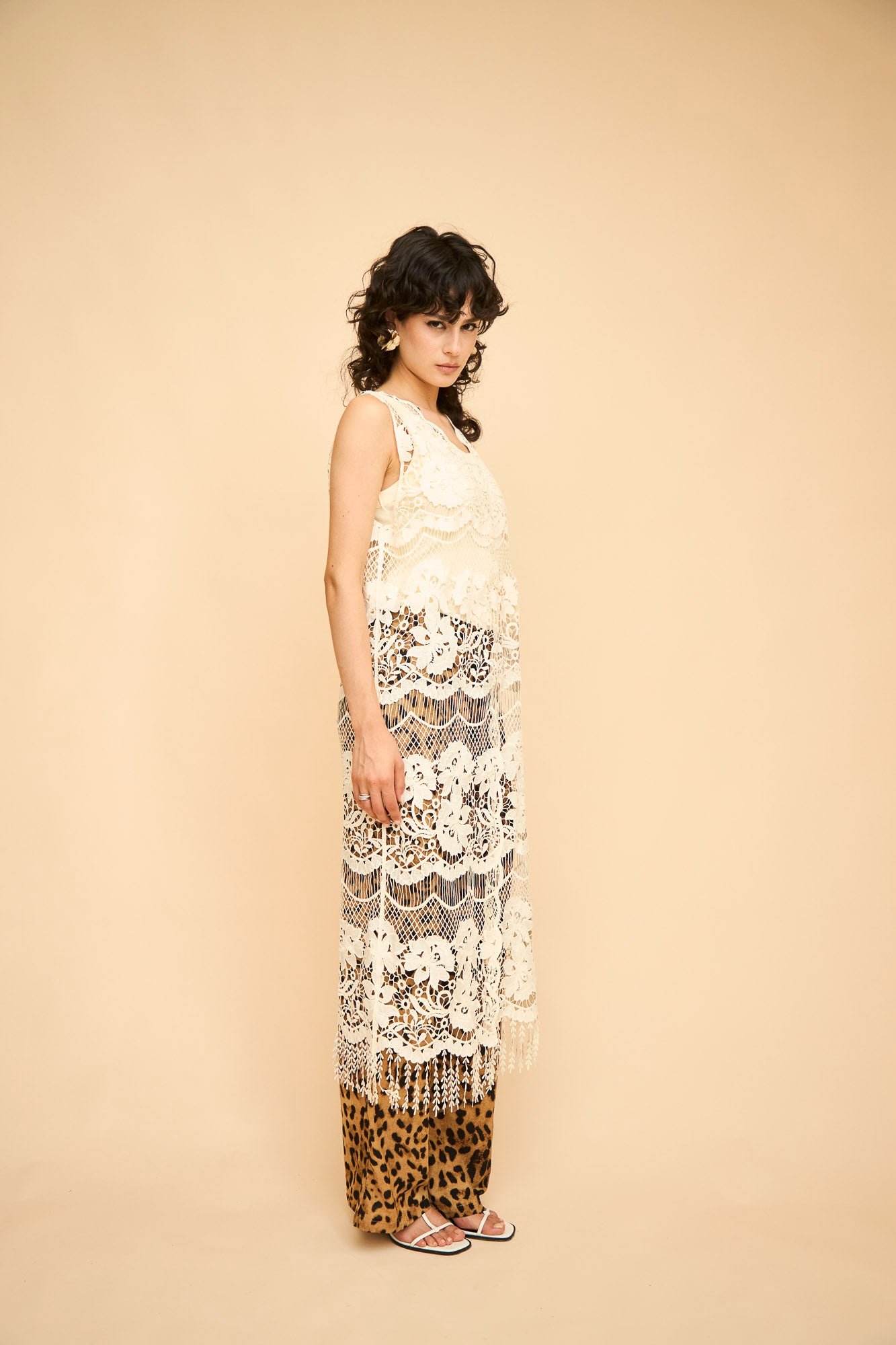 GILET MACRAME
