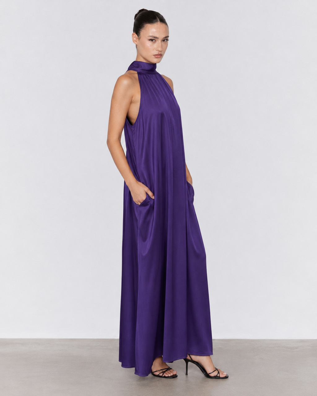 ABITO LUNGO VIOLET
