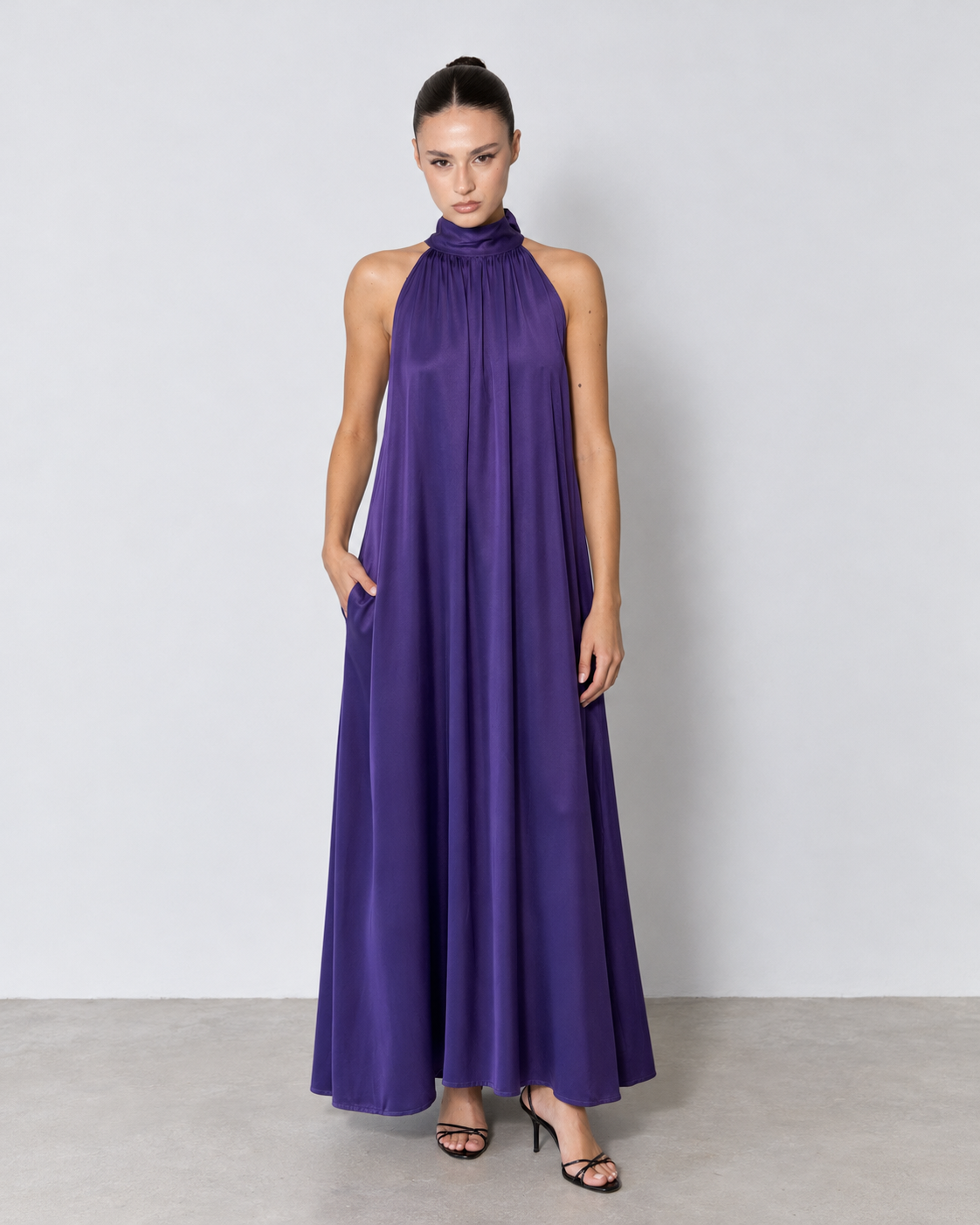 ABITO LUNGO VIOLET