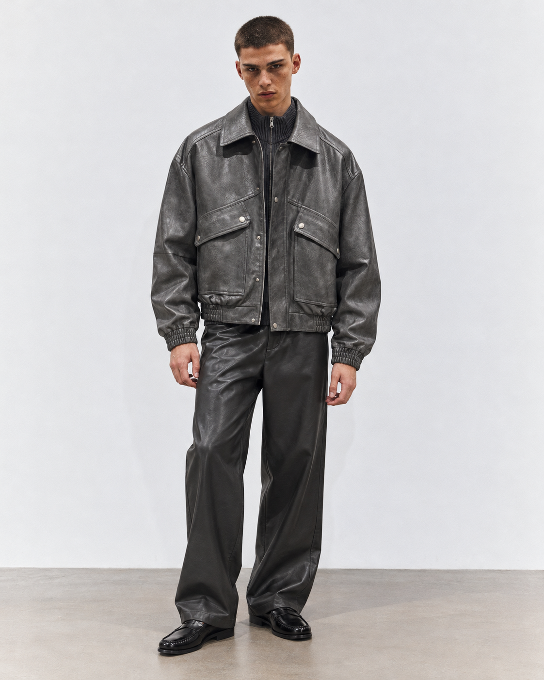 BOMBER LEATHER CITY