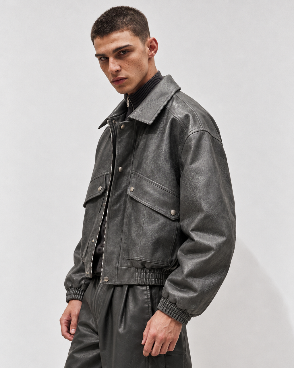 BOMBER LEATHER CITY
