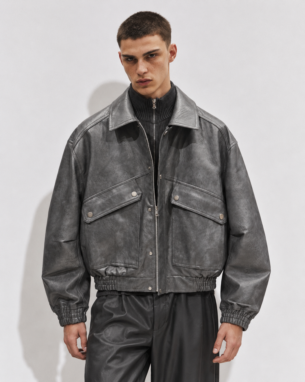 BOMBER LEATHER CITY