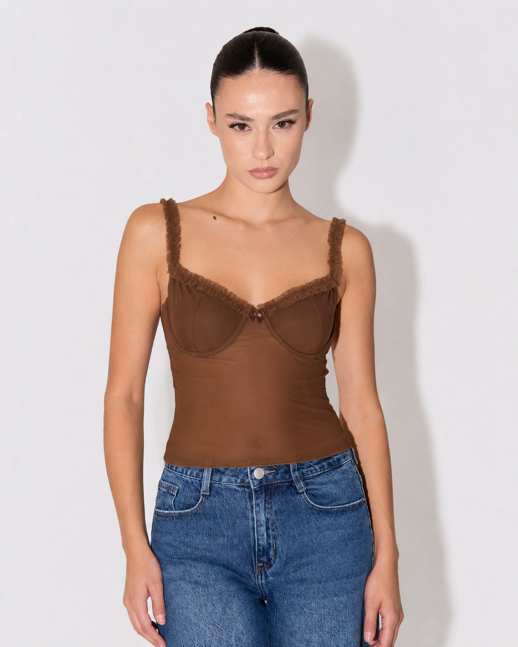 BUSTIER TULLE