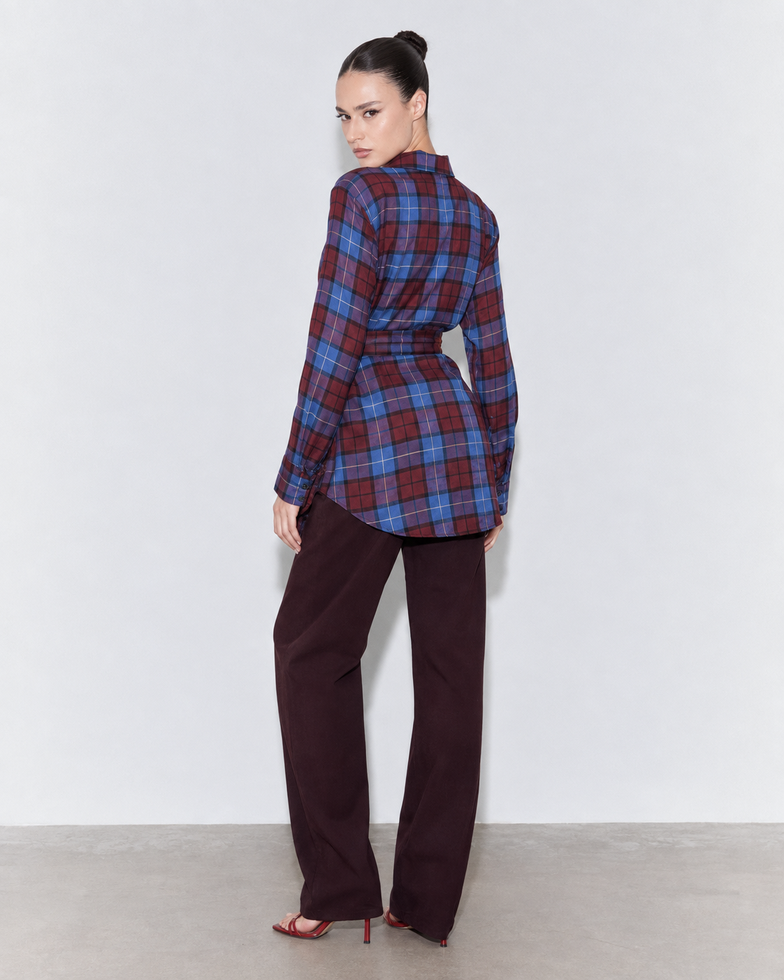 CAMICIA CHECK NODO