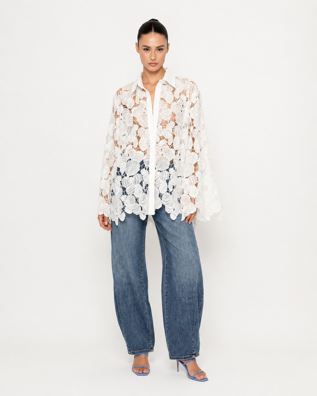 CAMICIA LACE