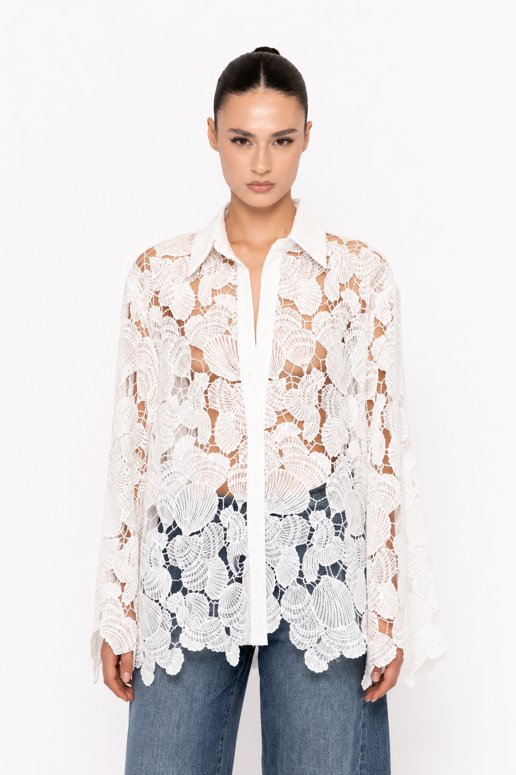 CAMICIA LACE