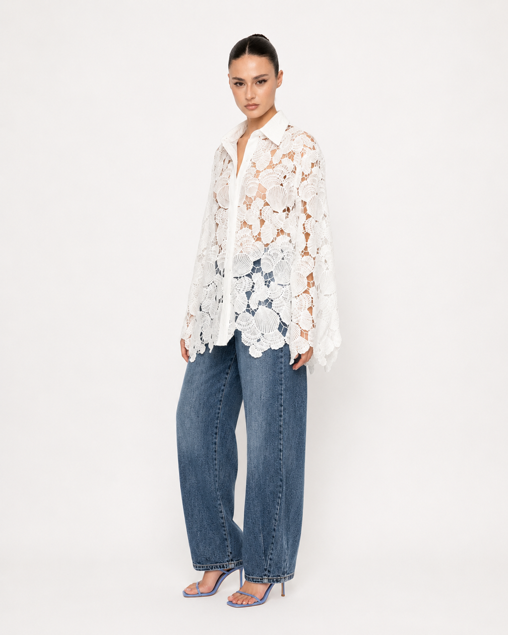 CAMICIA LACE