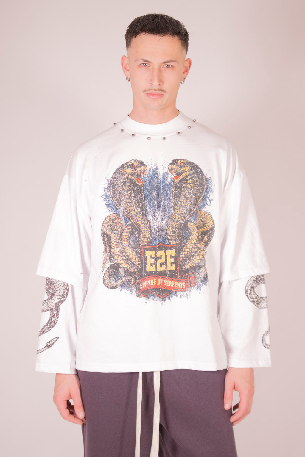 T-SHIRT DOUBLE SNAKE