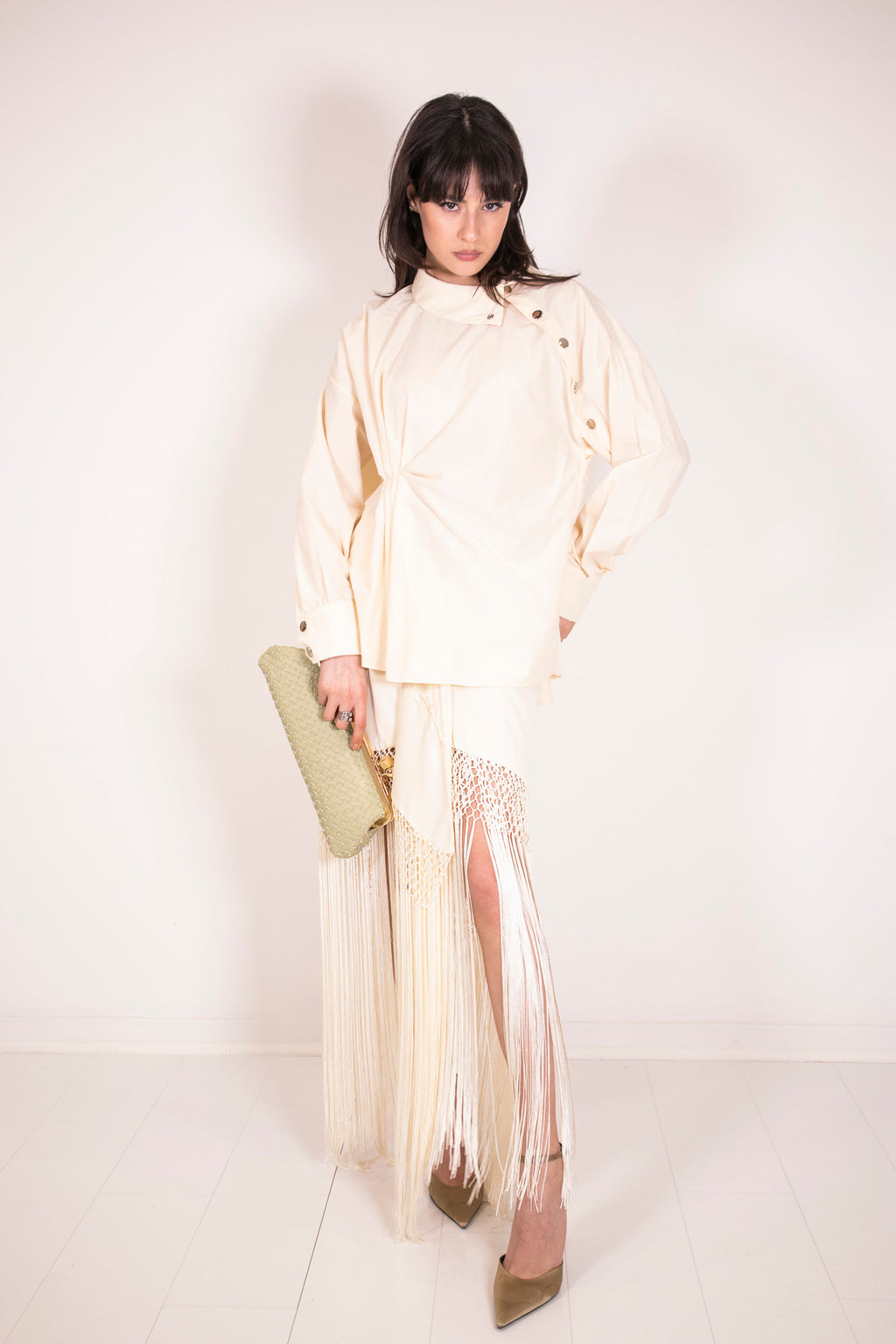 CAMICIA ASYMETRIC BUTTON