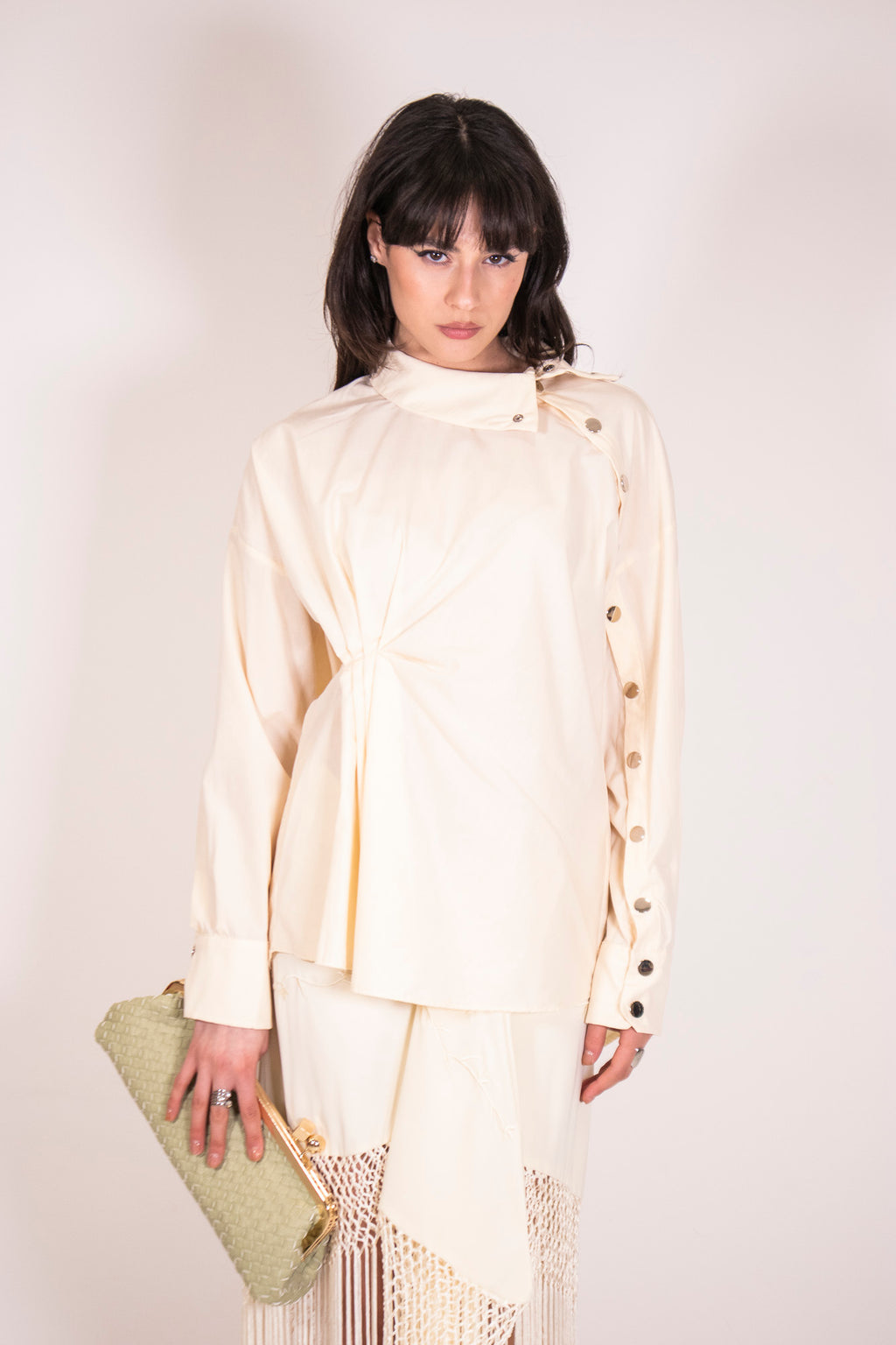 CAMICIA ASYMETRIC BUTTON