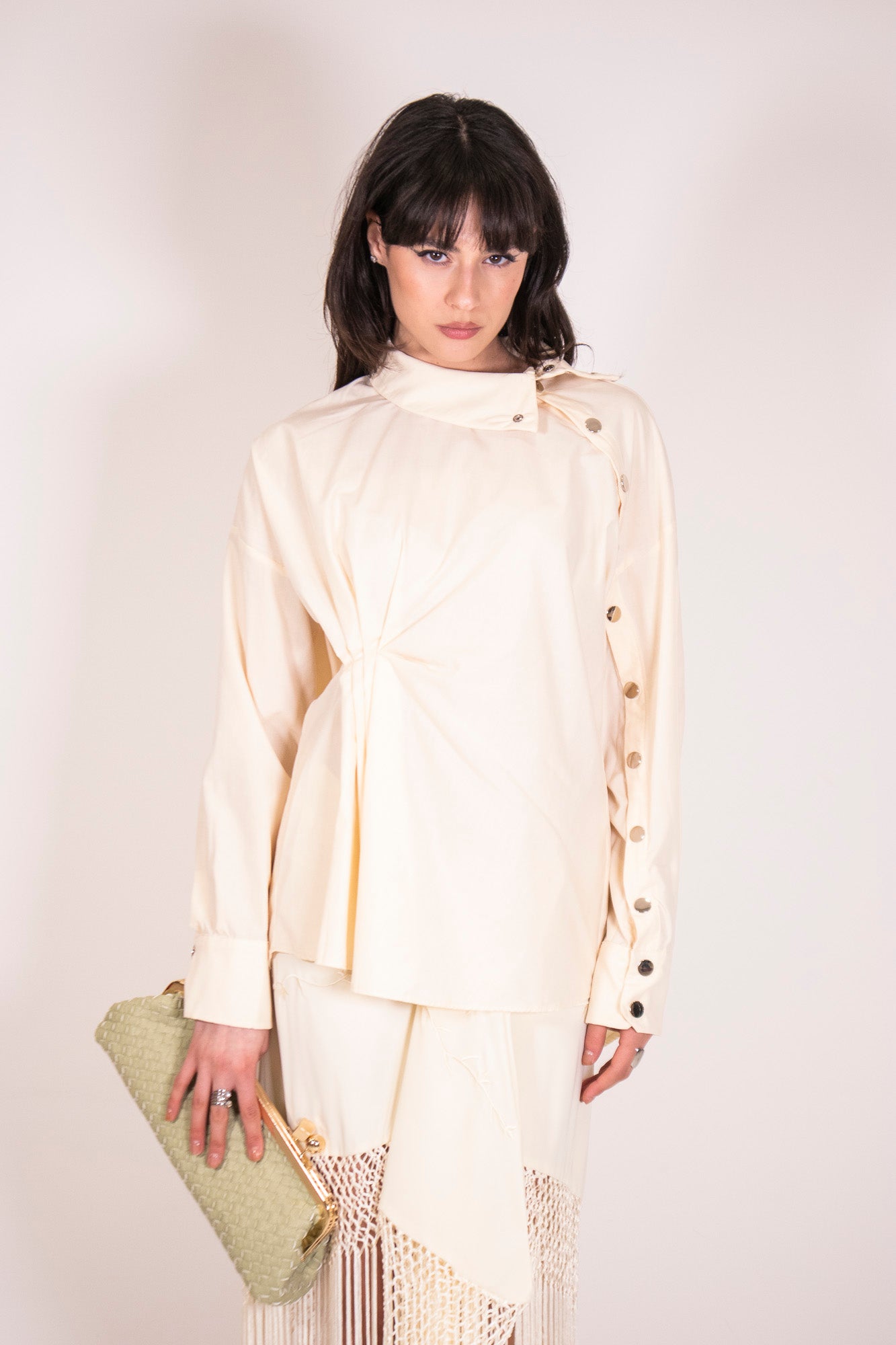 CAMICIA ASYMETRIC BUTTON