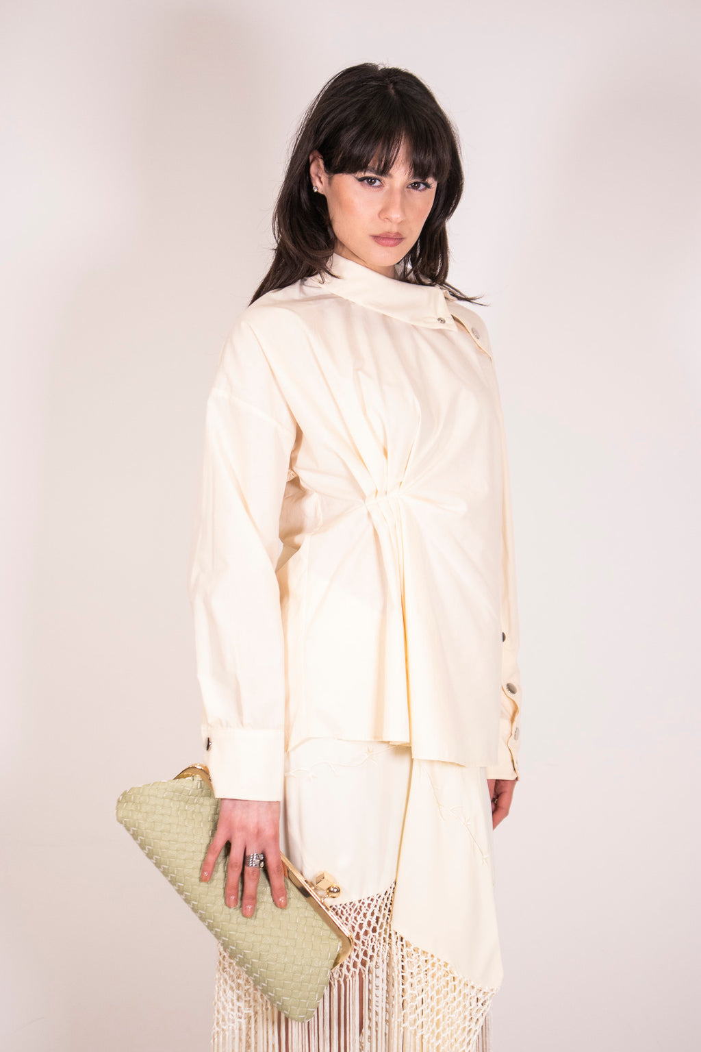 CAMICIA ASYMETRIC BUTTON