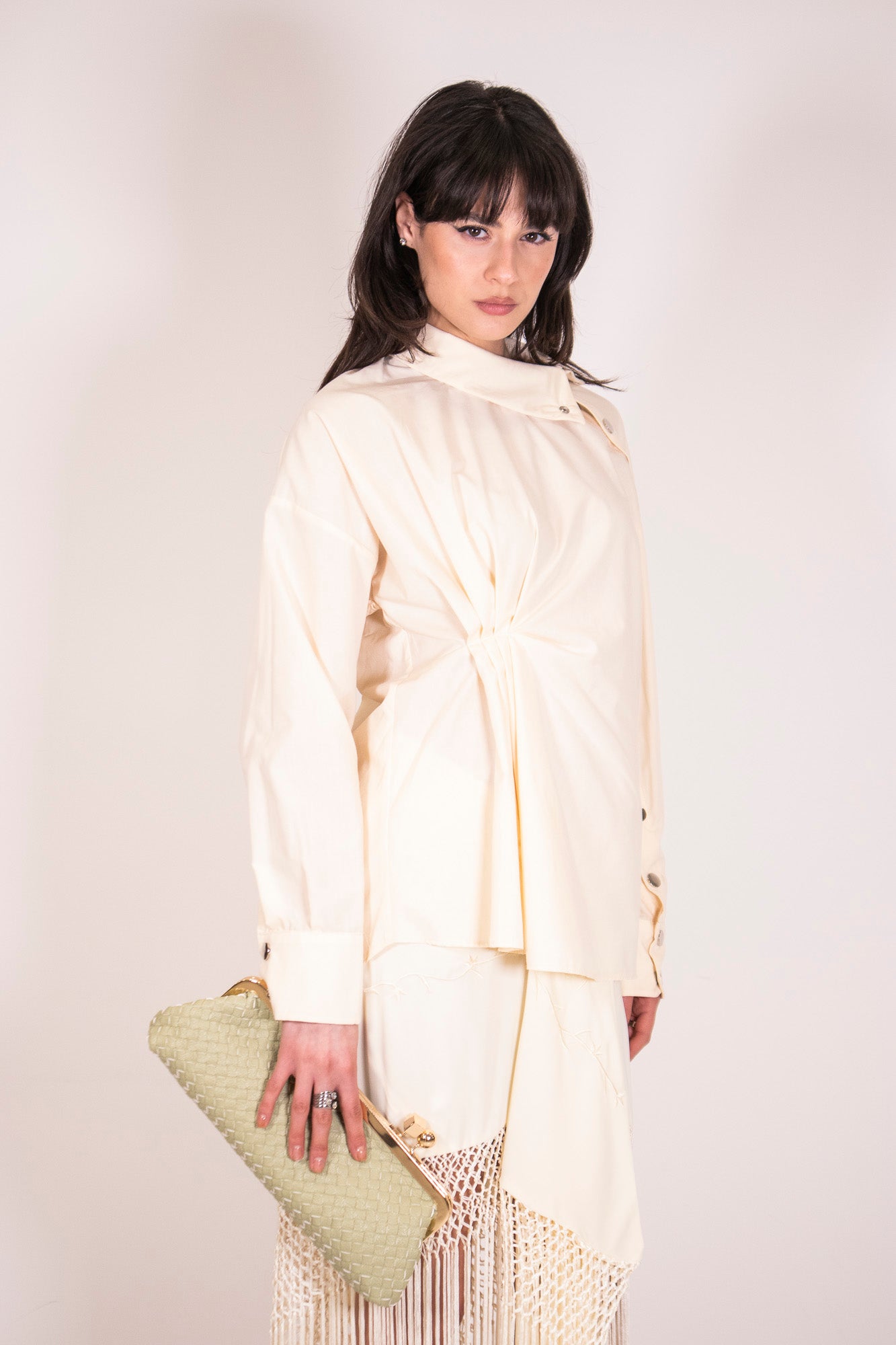 CAMICIA ASYMETRIC BUTTON