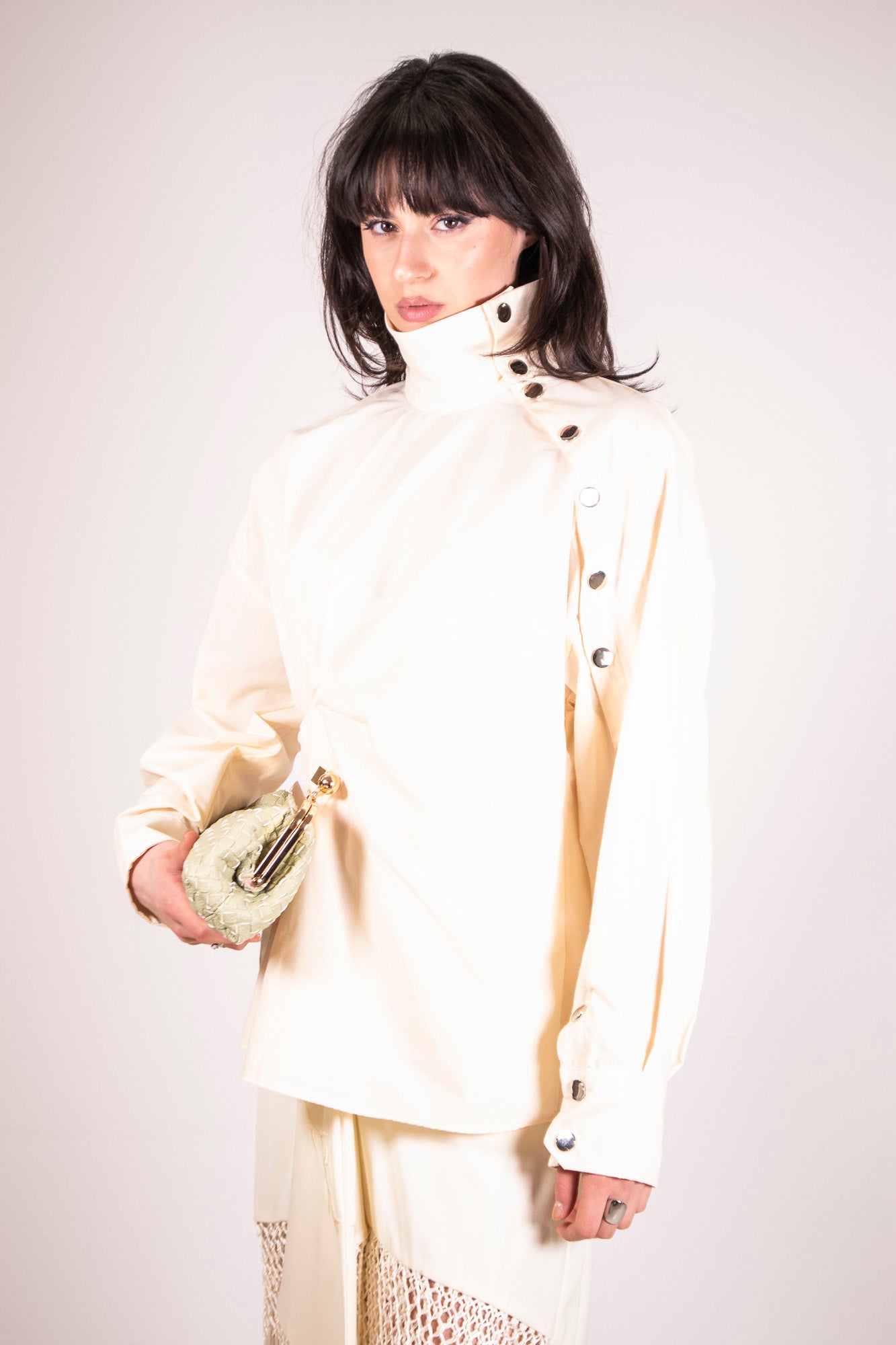 CAMICIA ASYMETRIC BUTTON