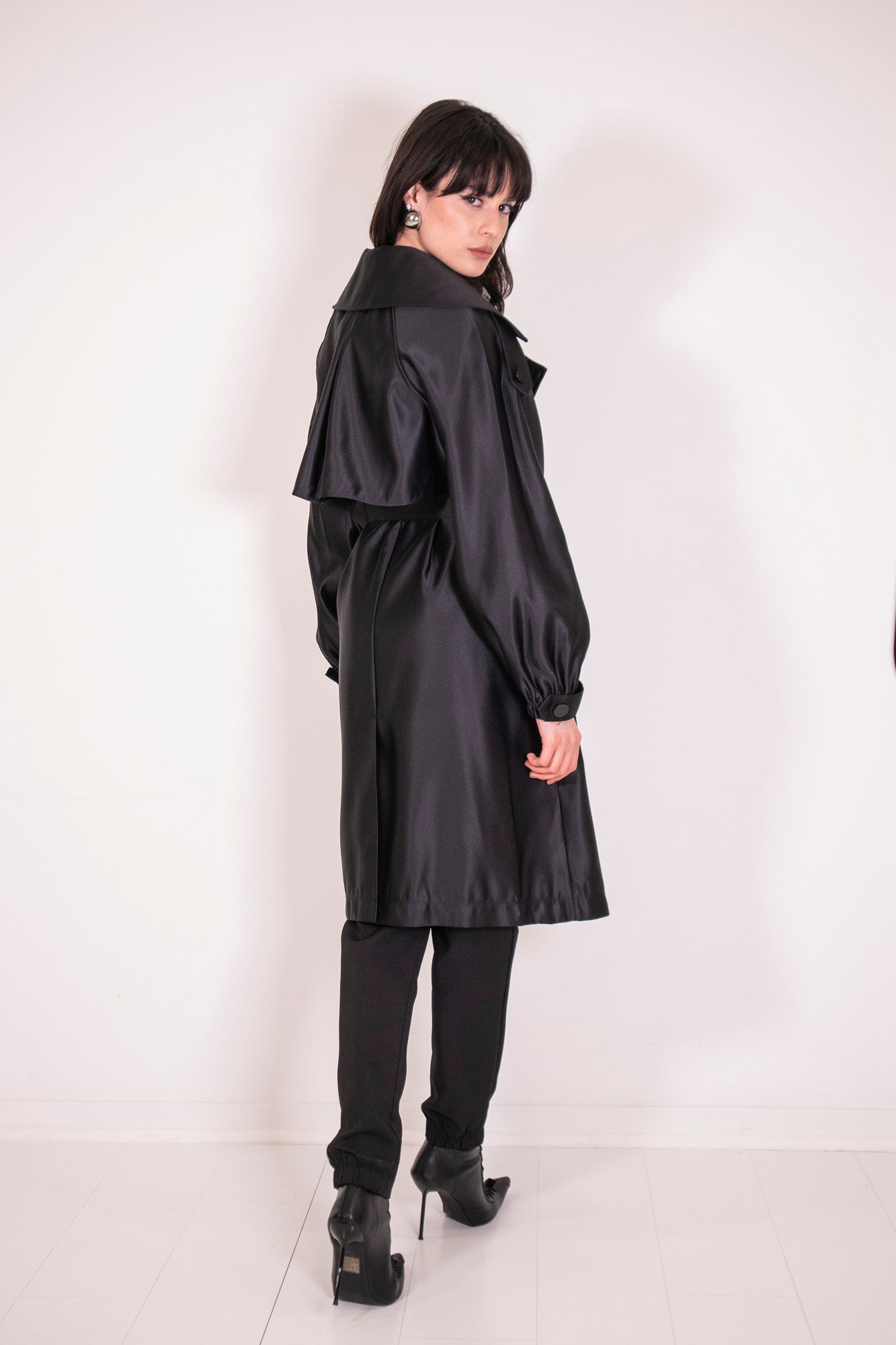 TRENCH SATIN
