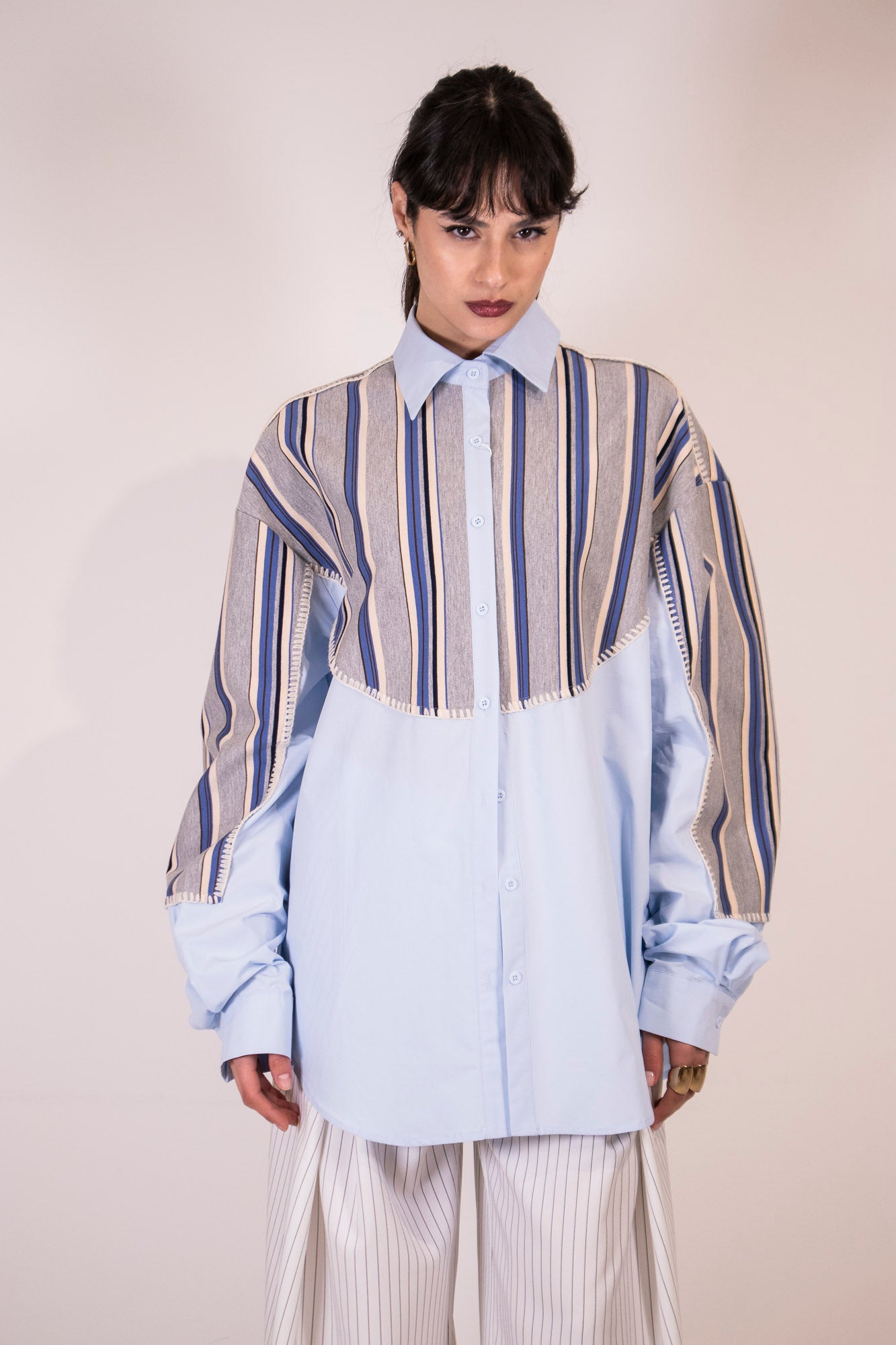 CAMICIA OVER PATCH