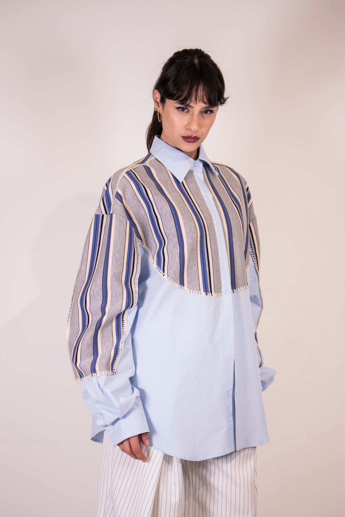 CAMICIA OVER PATCH