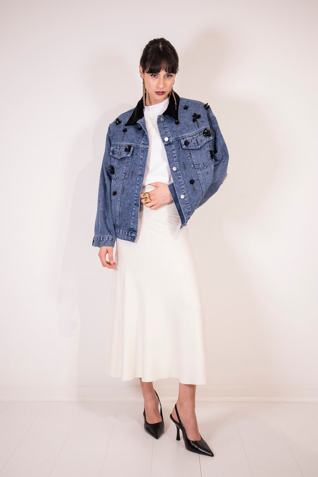 GIACCA DENIM MINA