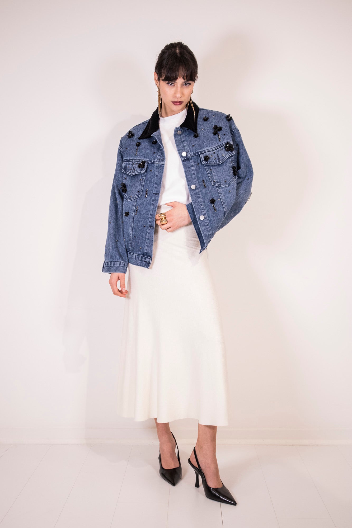 GIACCA DENIM MINA