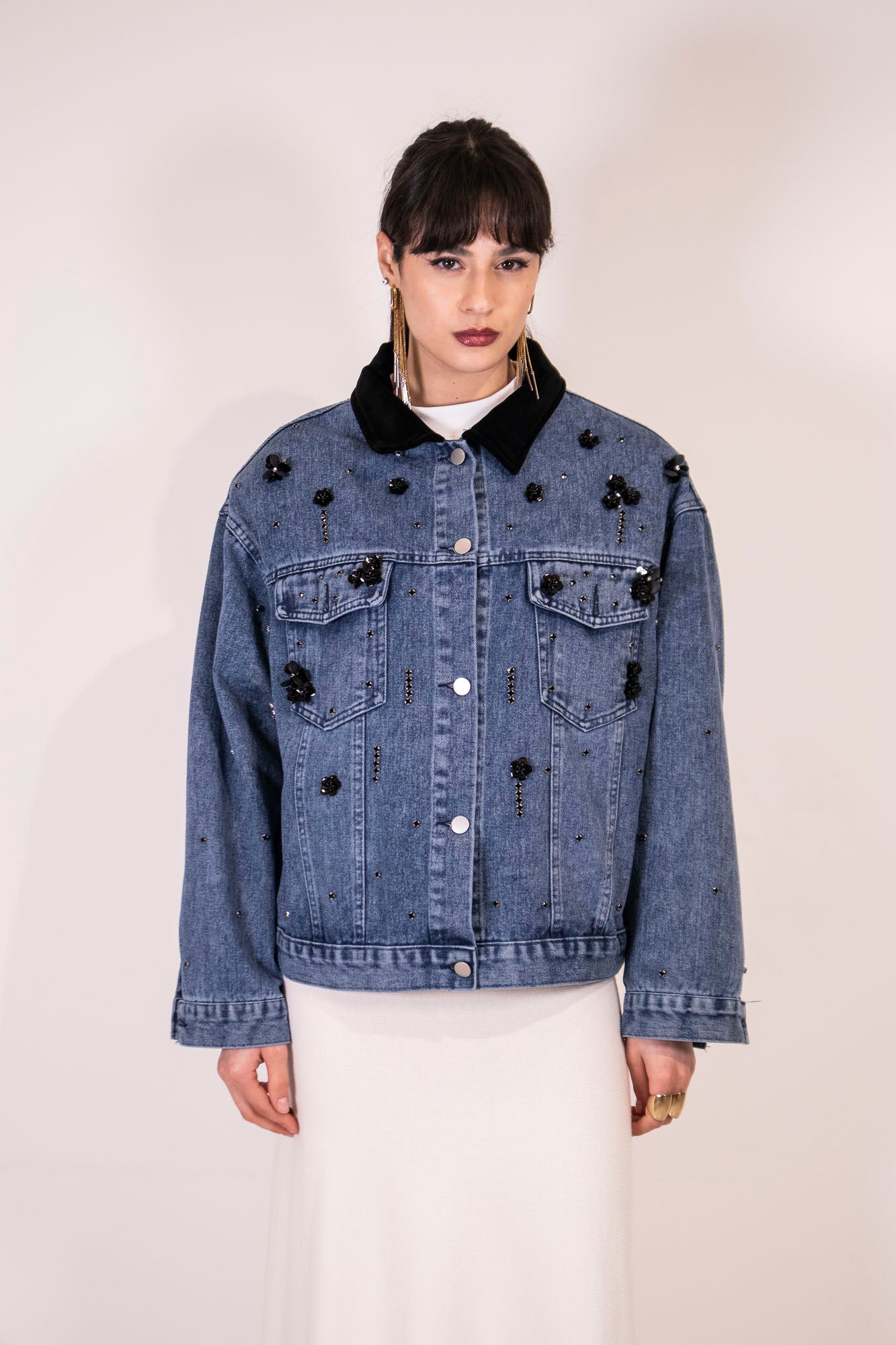 GIACCA DENIM MINA