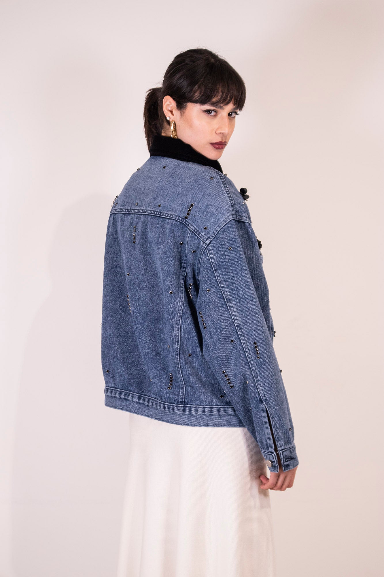 GIACCA DENIM MINA