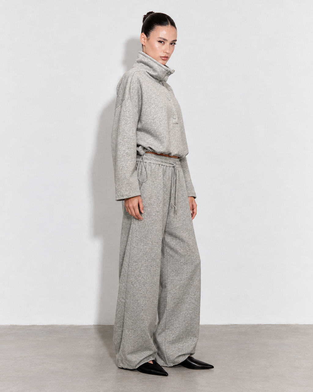 COORDINATO TUTA HIGH COLLAR LOOSE