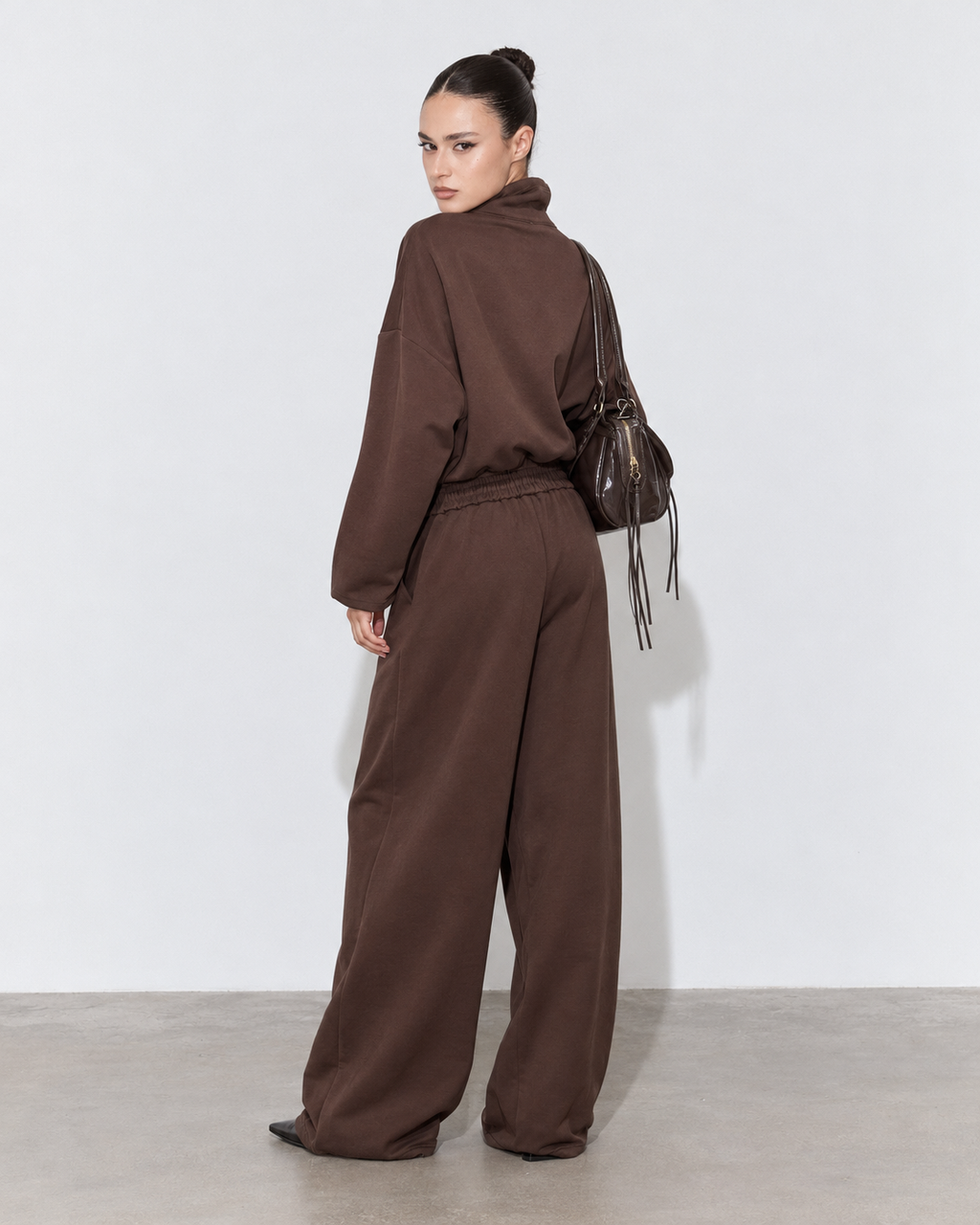 COORDINATO TUTA HIGH COLLAR LOOSE