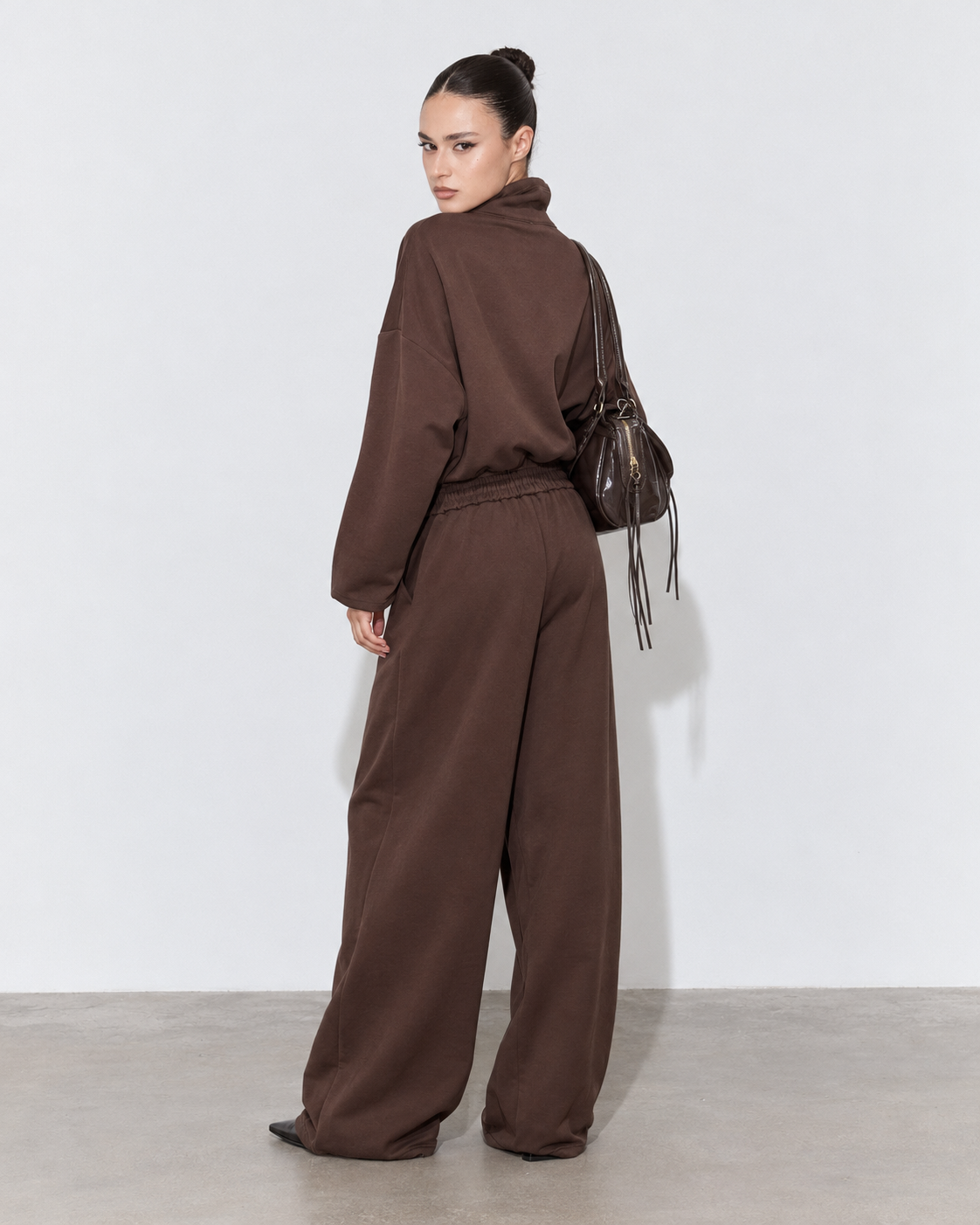 COORDINATO TUTA HIGH COLLAR LOOSE