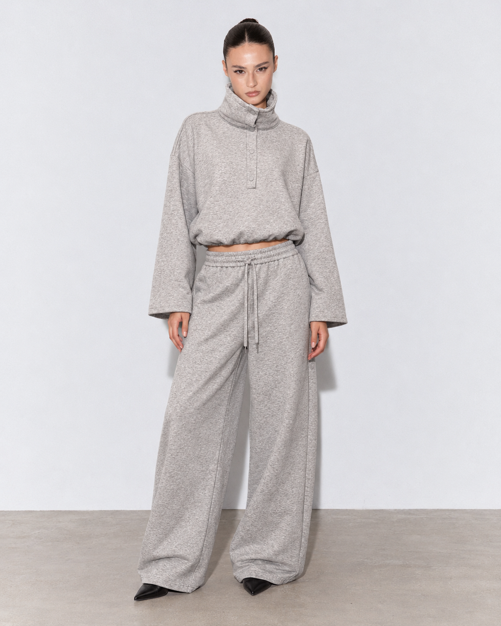 COORDINATO TUTA HIGH COLLAR LOOSE