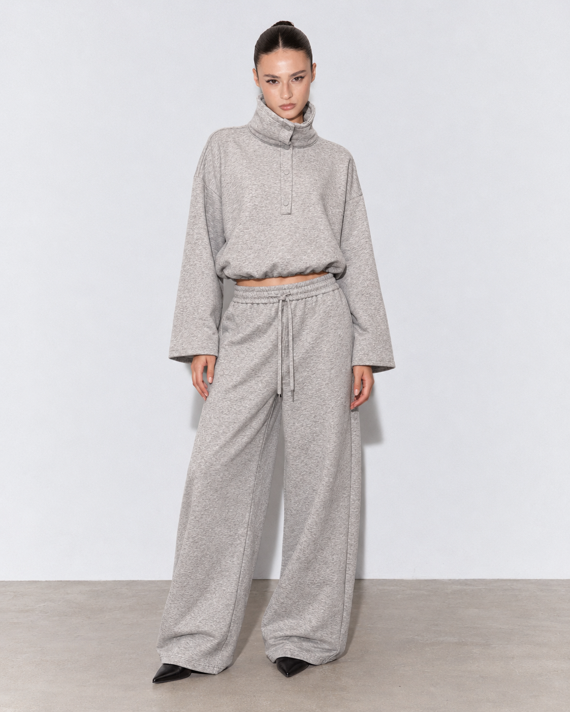 COORDINATO TUTA HIGH COLLAR LOOSE