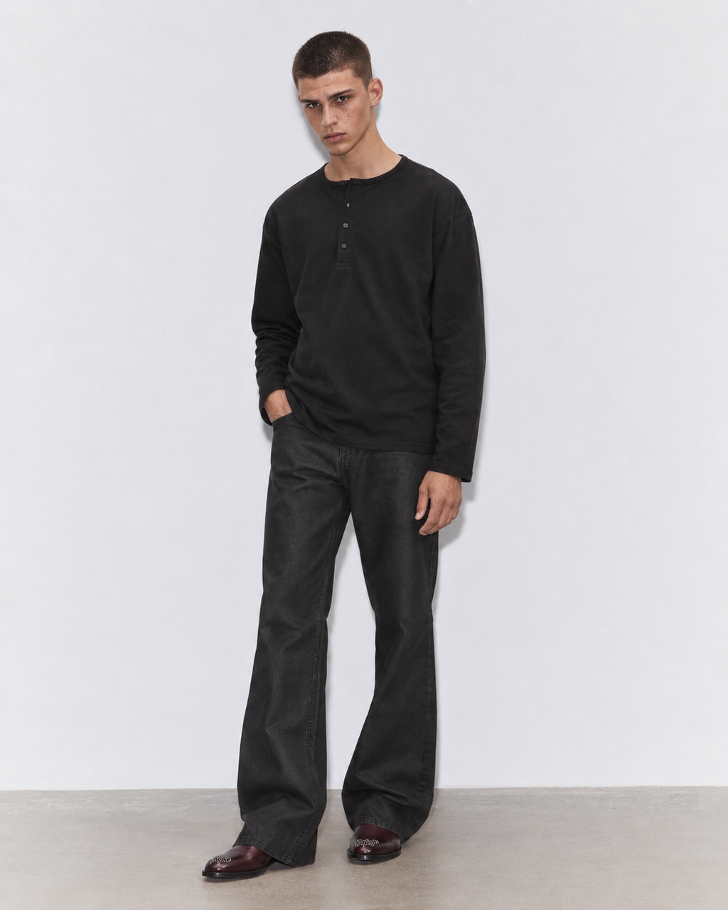 DENIM FLARE FIT LIMITED EDITION SPALMATO