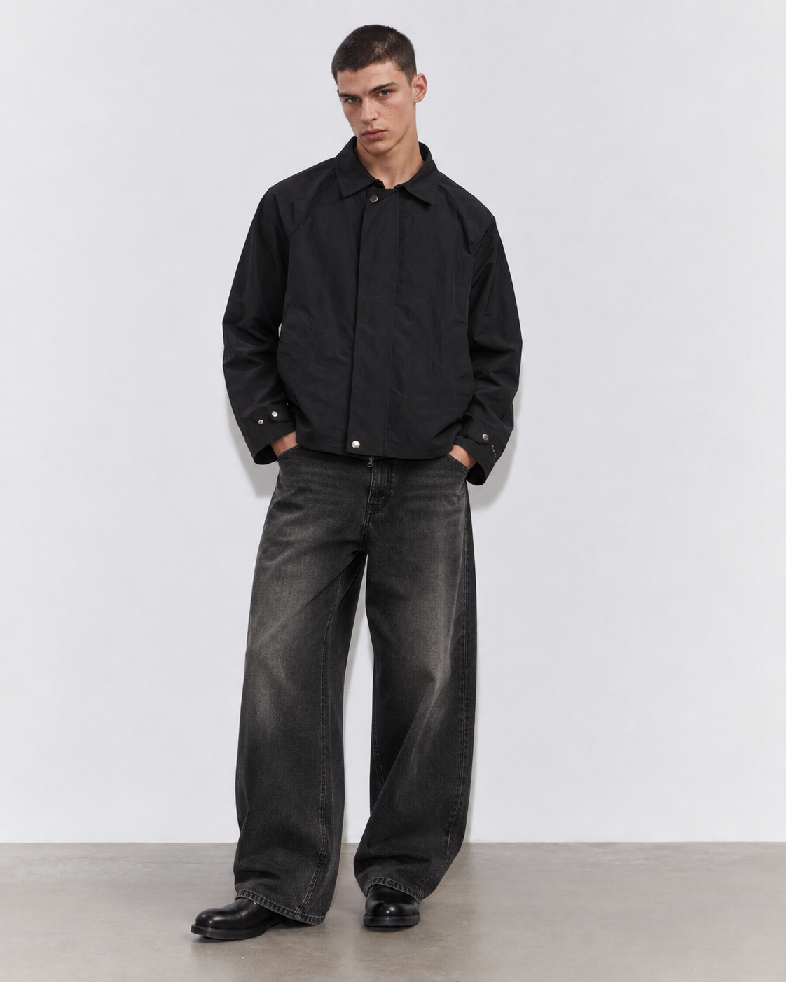 GIACCA TRENCH IN COTONE NYLON