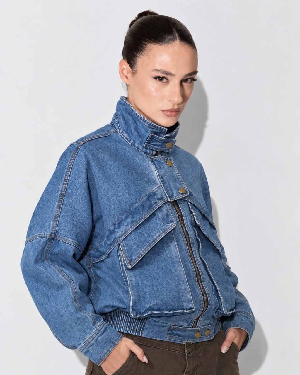 BOMBER DENIM