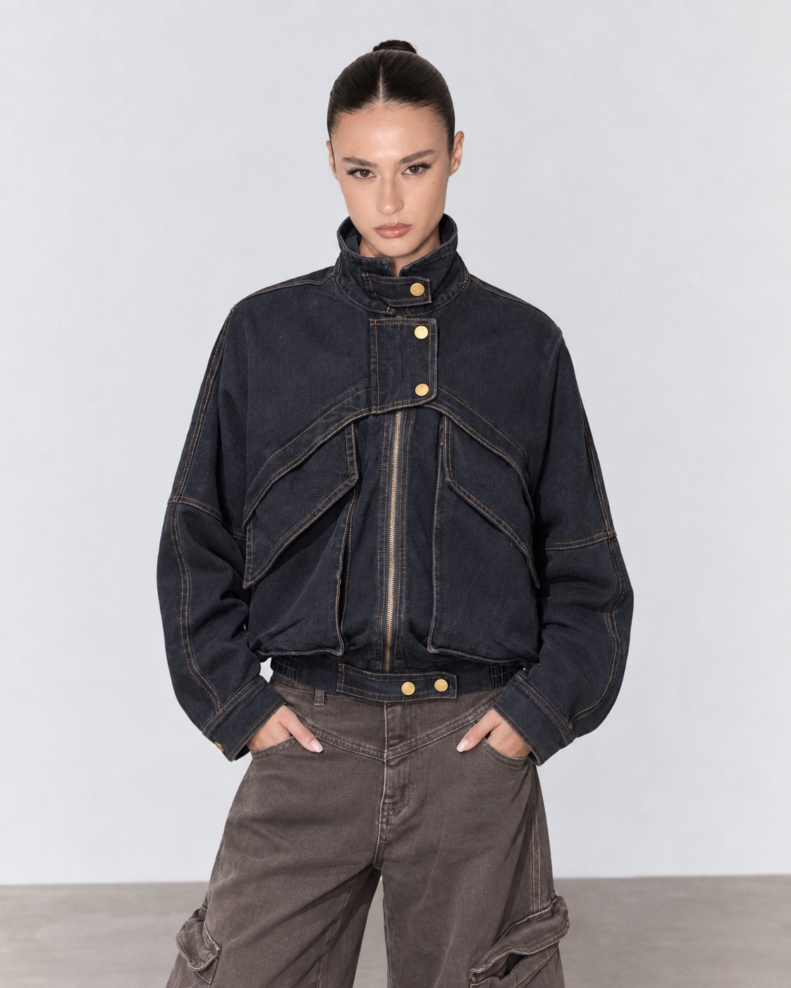 BOMBER DENIM