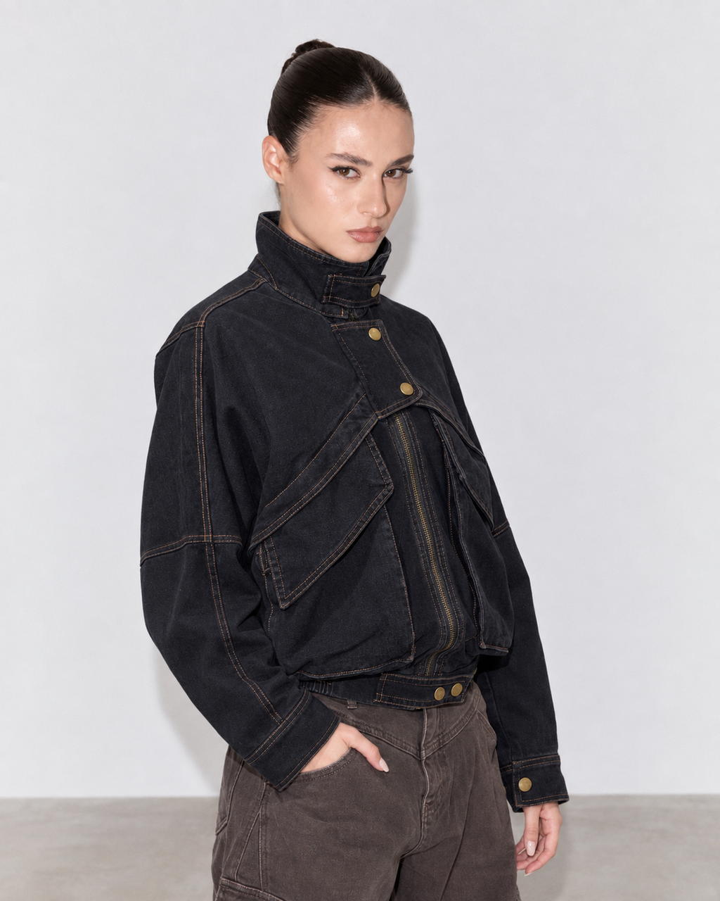 BOMBER DENIM