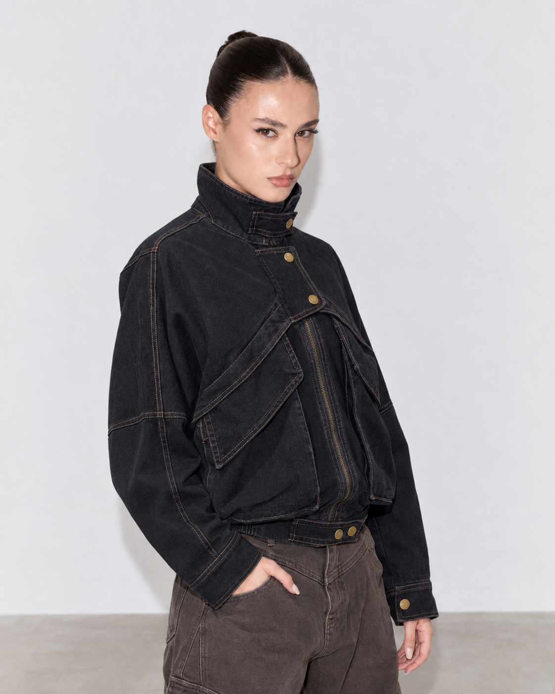 BOMBER DENIM