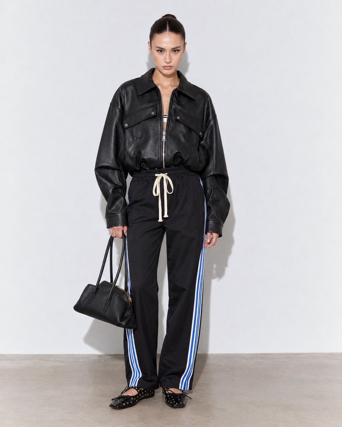 BOMBER JACKET LEATHER