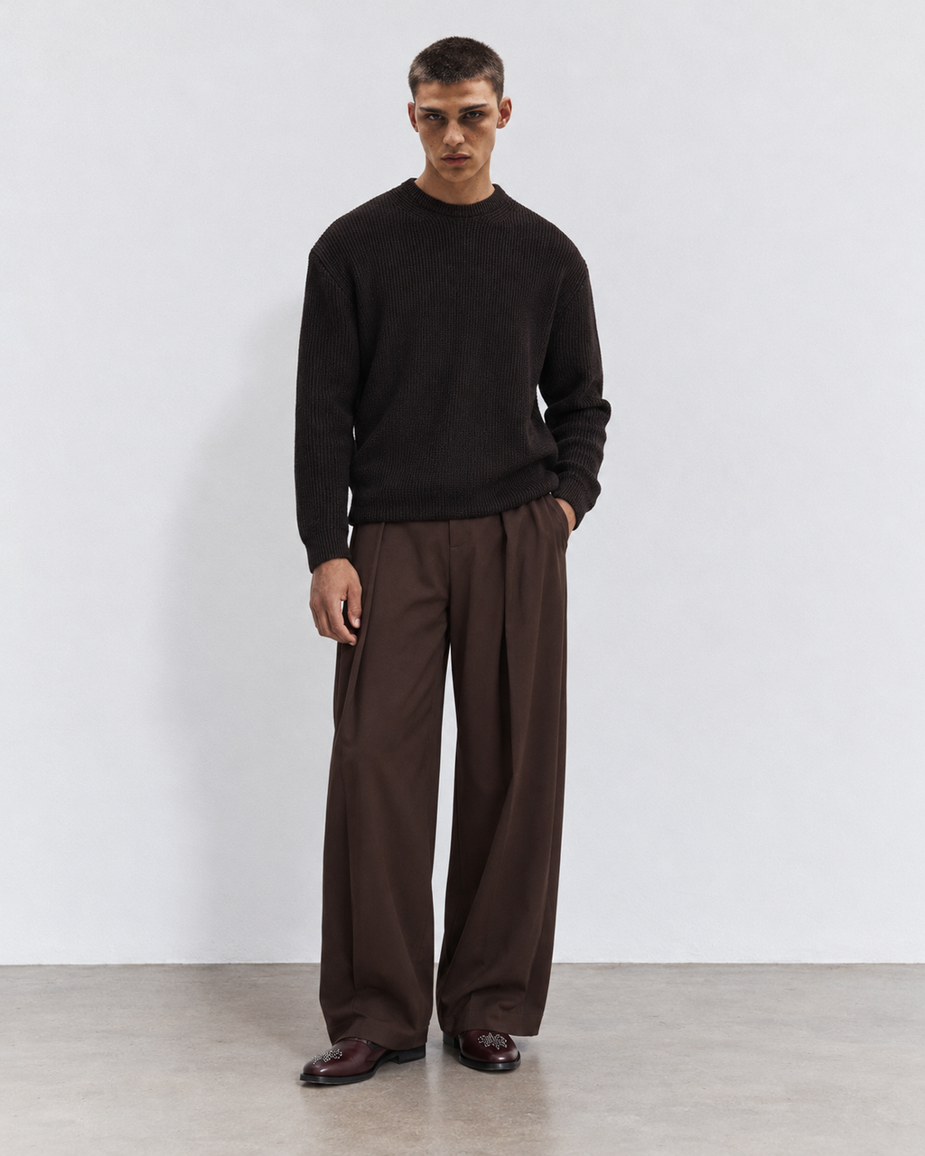 MAGLIA GIROCOLLO OVERSIZE