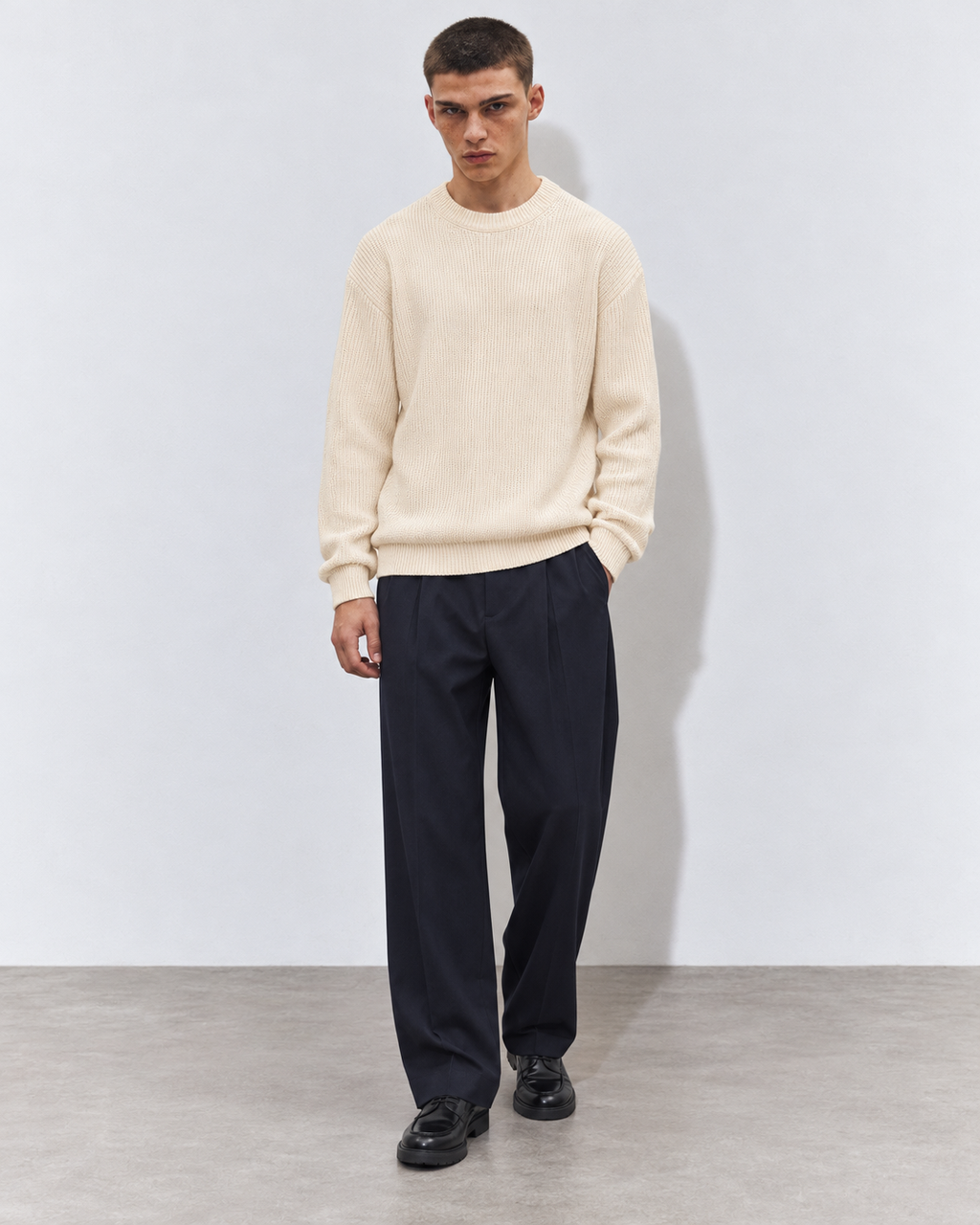 MAGLIA GIROCOLLO OVERSIZE