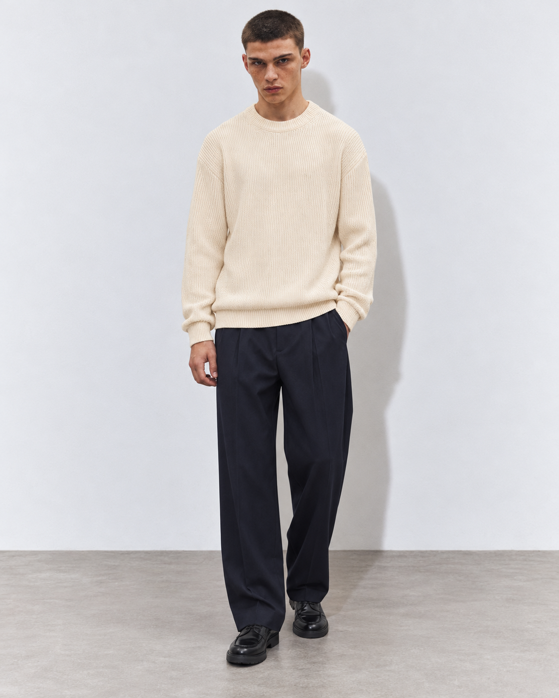 MAGLIA GIROCOLLO OVERSIZE