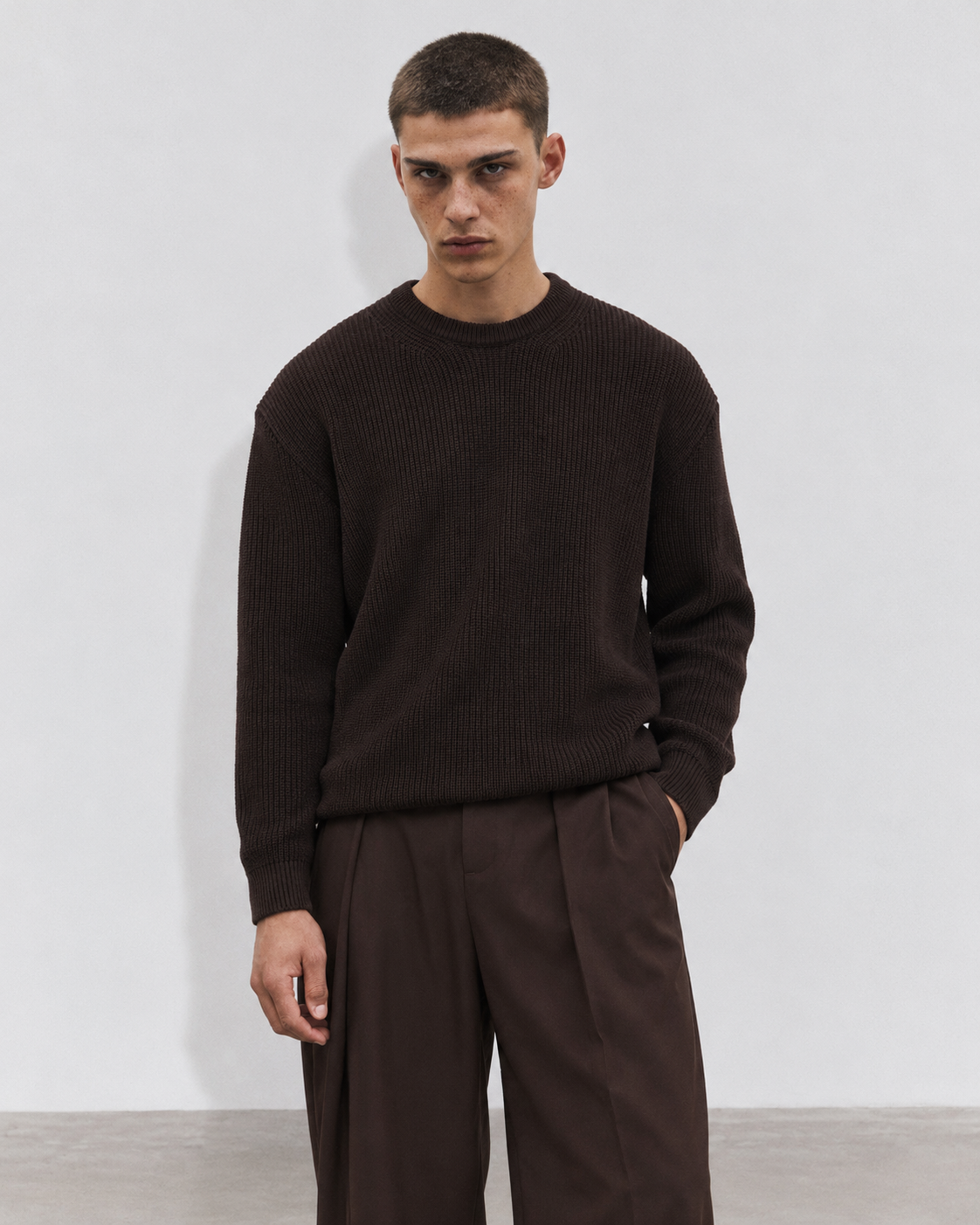 MAGLIA GIROCOLLO OVERSIZE