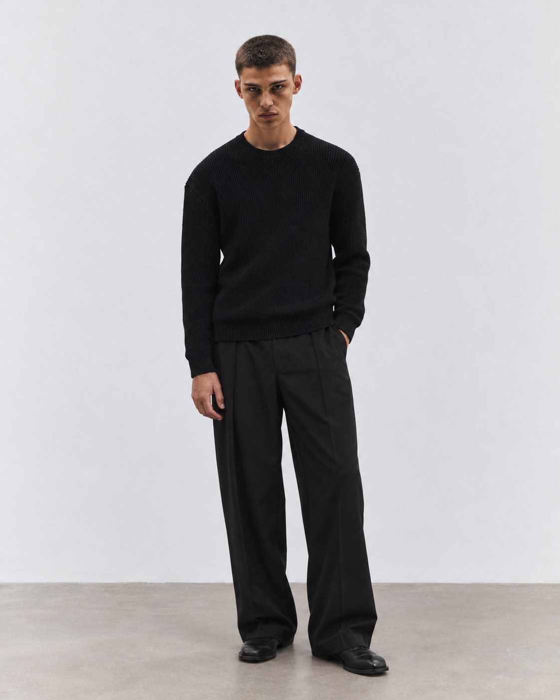 MAGLIA GIROCOLLO OVERSIZE