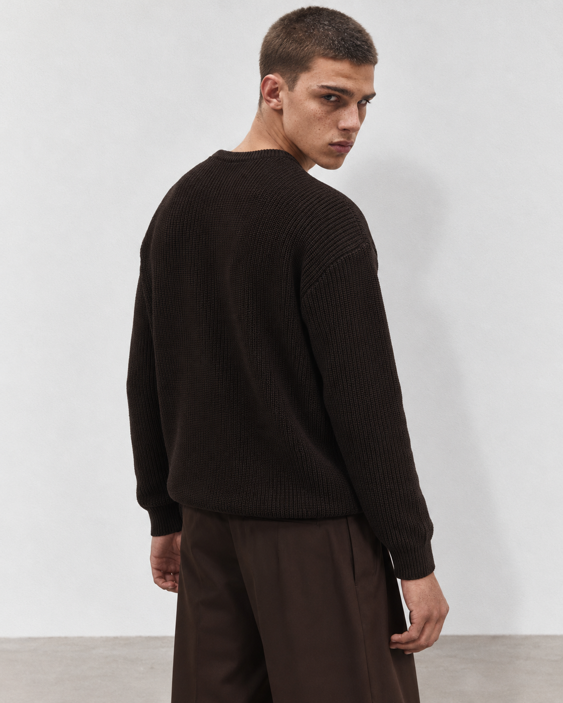 MAGLIA GIROCOLLO OVERSIZE