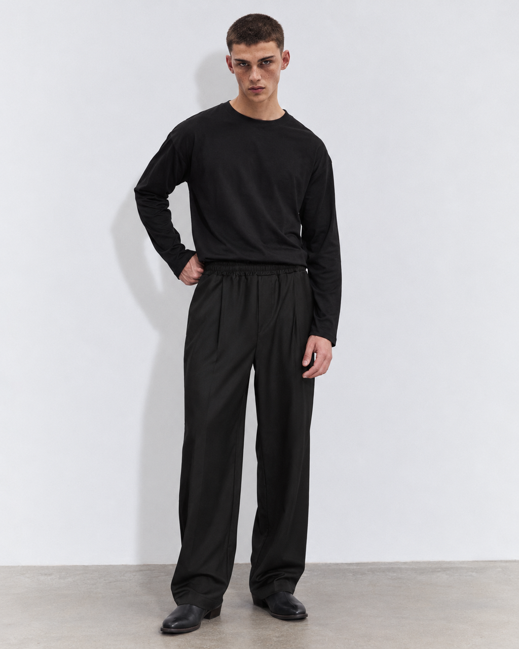 PANTALACCIO JOGGER GAMBA LARGA