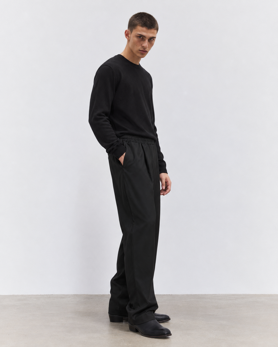 PANTALACCIO JOGGER GAMBA LARGA