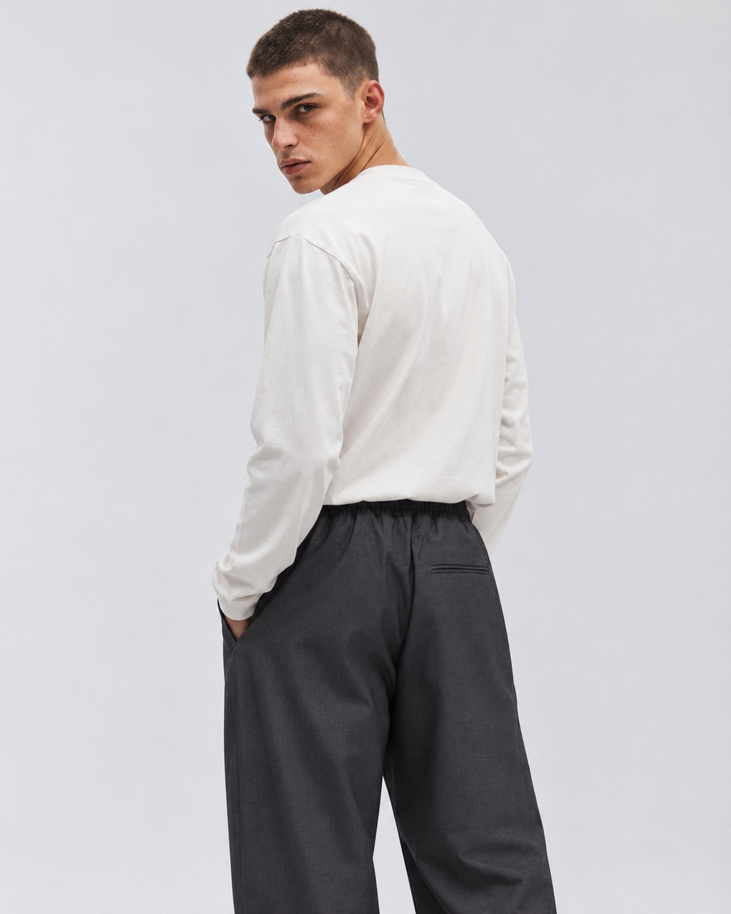 PANTALACCIO JOGGER GAMBA LARGA