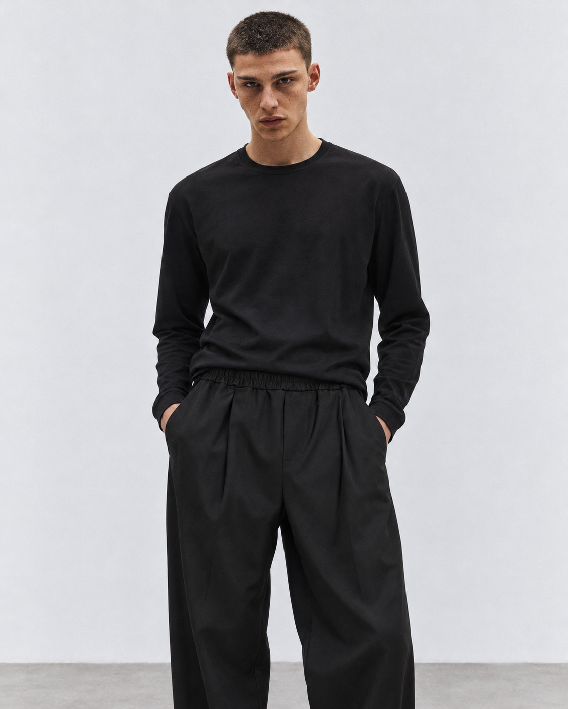 PANTALACCIO JOGGER GAMBA LARGA