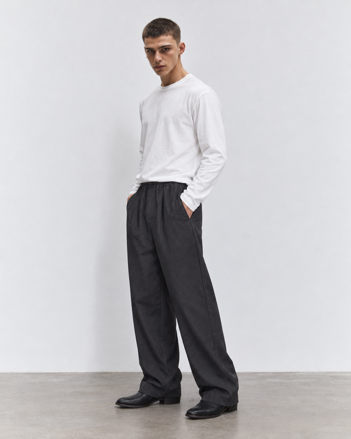PANTALACCIO JOGGER GAMBA LARGA