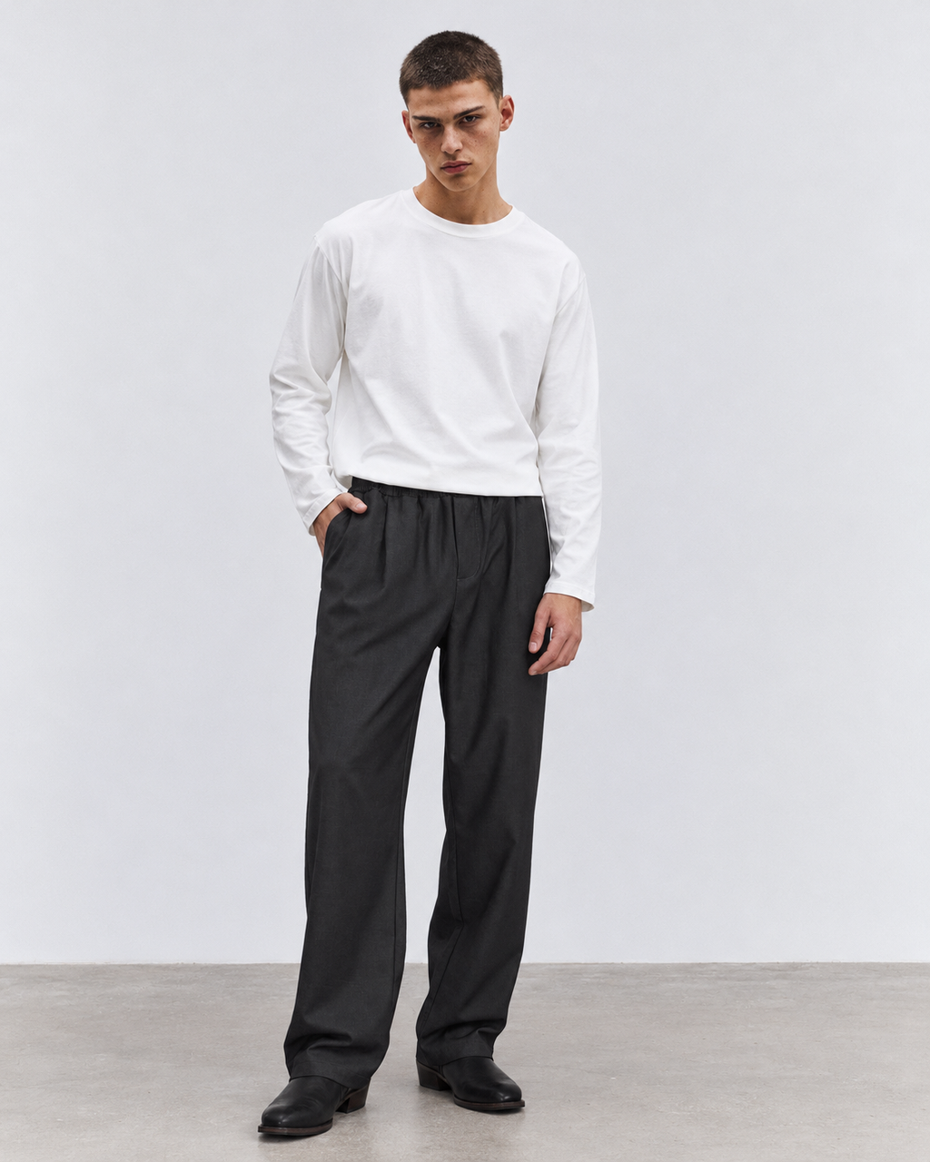 PANTALACCIO JOGGER GAMBA LARGA