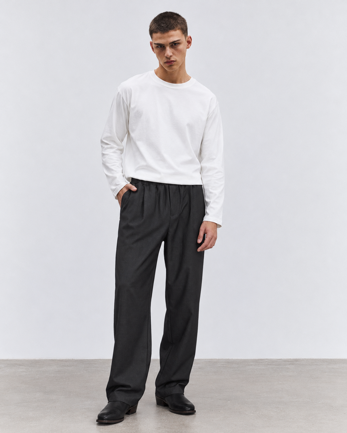 PANTALACCIO JOGGER GAMBA LARGA